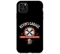 Kevin’s Garage Repairs Cold Beer Bad Advice Funny Mechanic Case for iPhone 11 Pro Max