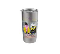 Kevin Smith Jay & Silent Bob Remix Sponge Retro Mashup 90s Stainless Steel Insulated Tumbler
