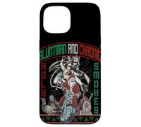 Kevin Smith Jay & Silent Bob Xmas Holy Smokes Biker Santa Case for iPhone 15