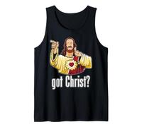 Kevin Smith View Askewniverse Buddy Christ Got Finger Guns Tank Top