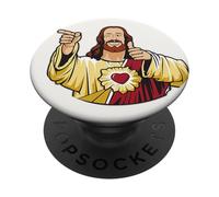Kevin Smith View Askewniverse Buddy Christ Got Guns Finger PopSockets Adhesive PopGrip