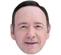 Kevin Spacey (Smile) Celebrity Mask, Flat Card Face, Fancy Dress Mask