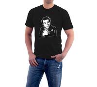Kevin Turvey T-Shirt Rik Mayall Redditch Kick Up The Eighties Tee by Sillytees BlackXXX-Large