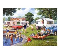 Kevin Walsh 1000 Piece Nostalgia Collection Caravan Holiday Jigsaw Puzzle