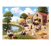 Kevin Walsh K33007 Nostalgia Harvest Time 1000 Piece Jigsaw Puzzle, Multicoloured, 70 x 50 cm