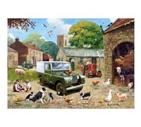 Kevin Walsh Nostalgia Down on the Farm 1000 Piece Jigsaw Puzzle