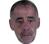 Kevin Webster Celebrity Cardboard Party Face Mask - Coronation Street Star, Funny Soap Star Party Prop, Fancy Dress Costume Accessory for Hen Do, Stag Do, Birthdays & TV Theme Events, Ready to Wear