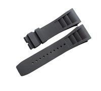 Kevisae Rubber Silicone Watch Band Compatible with Richard Mille RM035 011 055 030 Black Orange Red Watch Strap- 25mm Richard Mille Rubber Watch Band Strap