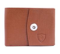 Keviv Artificial leather wallet for men, Tan, Three Folding Wallet