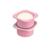 KEVJES 1000ml PLUS Pizza Sourdough Proofing Containers with Air-tight Lids for DIY family Artisan Pizza,Bread,Bagel-Food Grade Silicone -Freezer, Fridge, Dishwasher Safe-2 Pack (Cotton Candy)