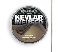 Kevlar Infused Braid Carp Fishing HookLink 25lb 20 Meters (Brown)