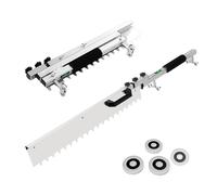 Kevrnabxi Tile Leveler, Tile Leveling System, Flat Sand Leveling Tiling Paving Tool, Collapsible with Moving Wheel for Tile Floor Leveling