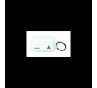 Kevron 56x30mm Keytags Clear Display Pack of 100