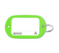KEVRON ID10 Jumbo Key Tags Bag of 50 Assorted Colours - Light Green x 50