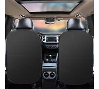 KEVWR 2 Pack Car Kick Mats Back Seat Protector, Seat Back Protector for Vehicles to Protect from Dirt, Mud and Scratches, Fits Most SUVs and Vans, Waterproof Oxford Durable Car Seat Back