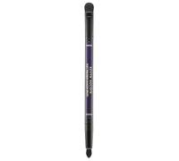 Kevyn Aucoin Duet Precision Shadow Brush: Dual-ended to fine tune your eye makeup & create effortless smoky eyes. Innovative small, round, dome-tipped SMUDGE and dense, flat-shape, tapered SMOKE ends.