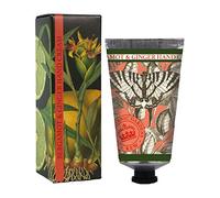 The English Soap Company Royal Botanical Gardens Kew Hand Cream, Ginger Hand Cream, Moisturising Hand Cream for Men and Women, Bergamot and Ginger Scent 75ml