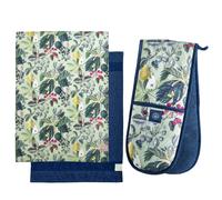 Kew Gardens Floral Oven Gloves & Tea Towel Set FRUIT & FLORAL