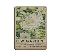 Kew Gardens Prin Retro Poster Metal Tin Sign Chic Art Retro Iron Painting Bar People Cave Cafe Family Garage Poster Wall Decoration 12x16inch(30x40cm)