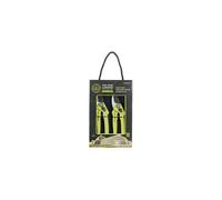 Kew Gardens Razorsharp Cutting Set 3K Bypass and Anvil Secateurs Set Green