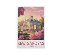 Kew Gardens Richmond,Jigsaw Puzzles 1000 Pieces for Adults, Classic Puzzle Kids Puzzle Challenging And Difficult Puzzles for Adults And Teens(38x26cm)-GJ92