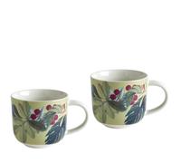 Kew Gardens Set of 2 Mugs FRUIT & FLORAL