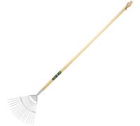 Kew Gardens Stainless Steel Neverbend Flexo Rake 1.3m