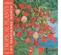 Kew Gardens: Tropical Plants by Marianne North Wall Calendar 2027 (Art Calendar): Original Flame Tree Publishing-Kalender [Kalender]