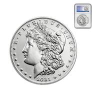 KEWEIYASW 2021 Morgan sīlvèl Dollar (Launch Day) Uncirculated Mint State $1 US Coin Collectible,US Founded at the Carson City Mint
