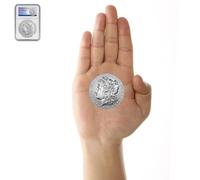 KEWEIYASW 2024 American Silver Peace Dollar Coin MS-70 (First Day of Issue) with Original Government Packaging $1 MS70 PCGS coin holders for all coins