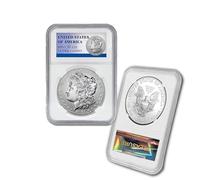 KEWEIYASW 2024 P $1 Morgan Silver Dollar Packed with acrylic shockproof material - Brilliant Uncirculated (BU) Grade Dollar Uncirculated
