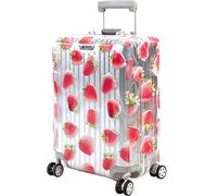 kewing 18-28 Inch Luggage Case Cover Protective - Elastic Travel Rolling Bag Suitcase Protector DustProof Scratch Proof (Suitcase not Included)