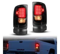 KEWISAUTO LED Tail Lights for RAM 1500 1994-2001, LED Smoked Black Rear Brake Stop Light Taillights for Dodge RAM 1500/2500 / 3500 1994 1995 1996 1997 1998 1999 2001 2002 Accessories (2PCS)