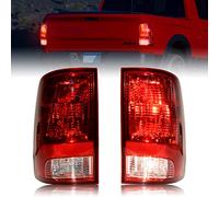 KEWISAUTO Tail Lights for Dodge RAM 1500 09-18, Pickup OE Replacement Brake Lamp Red Halogen Rear Stop Light Tail Lamp for 2009-2018 Dodge RAM 1500 2500 3500 Accessories - Bulb Included (2PCS)