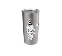 Kewpie Baby Chicano Birthday Clown Balloon Circus Stainless Steel Insulated Tumbler