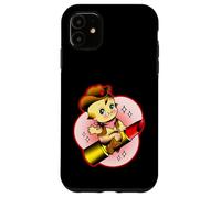Kewpie Baby Cowgirl Red Lipstick Rodeo Love Case for iPhone 11