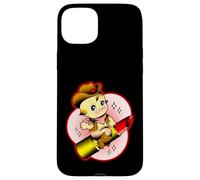 Kewpie Baby Cowgirl Red Lipstick Rodeo Love Case for iPhone 15 Plus