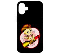 Kewpie Baby Cowgirl Red Lipstick Rodeo Love Case for iPhone 16 Plus