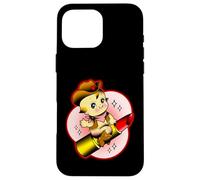 Kewpie Baby Cowgirl Red Lipstick Rodeo Love Case for iPhone 16 Pro Max