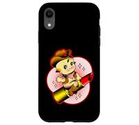 Kewpie Baby Cowgirl Red Lipstick Rodeo Love Case for iPhone XR