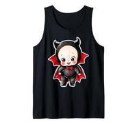 Kewpie Baby Cute Vampire Demon Devil Tank Top