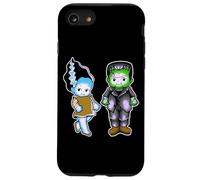 Kewpie Baby Frankenstein and Bride Spooky Case for iPhone SE (2020) / 7/8