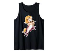 Kewpie Baby Sagittarius Zodiac Archer Arrow Tank Top