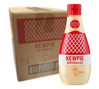 Kewpie Mayonnaise 355ml (Pack of 6) | Authentic Japanese Mayo | Rich, Umami Flavour | No MSG & Gluten-Free