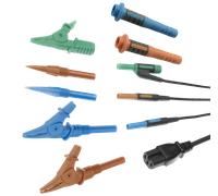 Kewtech ACC016E 3-Wire Distribution Board Fused Test Lead Set with IEC Connector