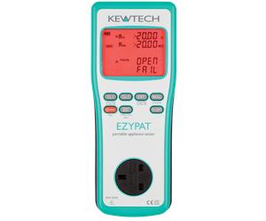 Kewtech EZYPAT Manual PAT Tester, Auto Test Sequence, Battery Powered