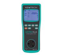 Kewtech Ezypatplus Hand Held Battery Operated Pat Tester With Run Leakage