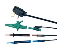 Kewtech EZYPTP Point-to-Point PAT Test Lead For Fixed Appliance Testing with Any PAT Tester Includes G7 Test Probes and BS1363 Plug with 4mm Connectors