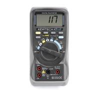 Kewtech KT117 Digital AC/DC Multimeter, 10A, 600V, Grey