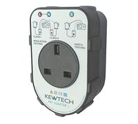 Kewtech PATADAPTER1 Portable Appliance Adaptor Box For 17th Edition Multifunction Testers,Grey